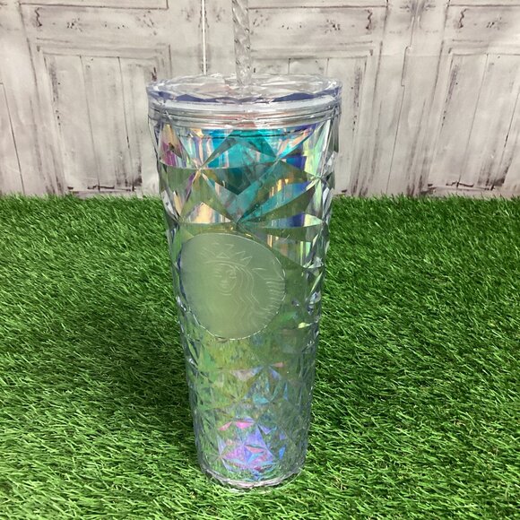 Starbucks Clear Prism Tumbler - Picture 1 of 8